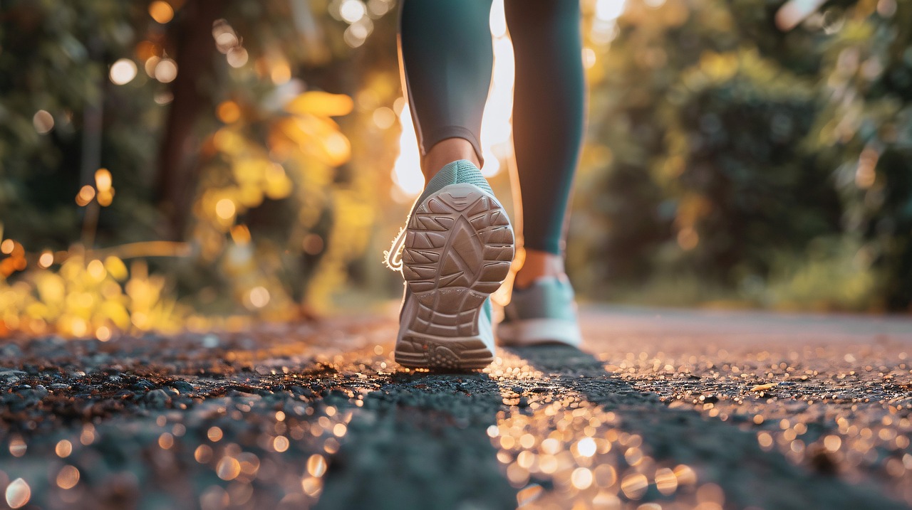 fitness, spring, jogging, shoes, exercise, outdoors, sunshine, active, runner, training, cardio, health, lifestyle, movement, sportswear, focus, nature, people, running, sport, park, foot, run, legs, ai generated